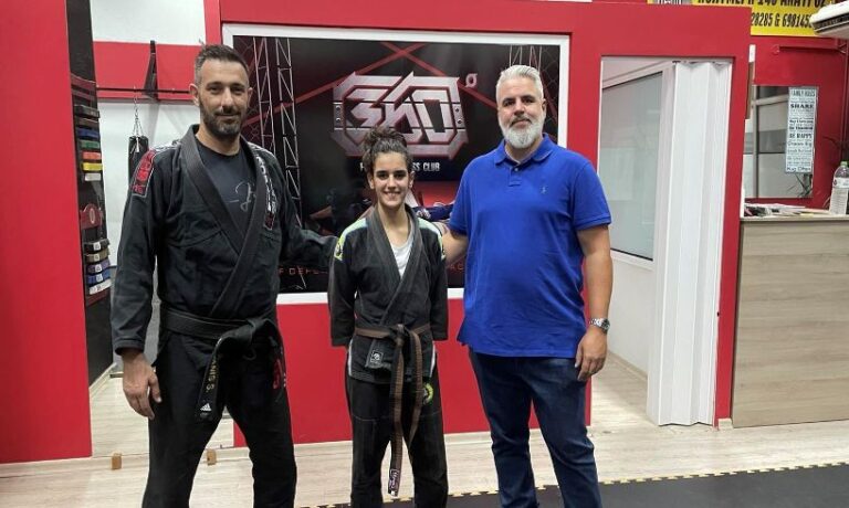 H ΔΥΝΑΜΙΣ αρωγός στην προσπάθεια της αθλήτριας Jiu Jitsu Α. Μουλά