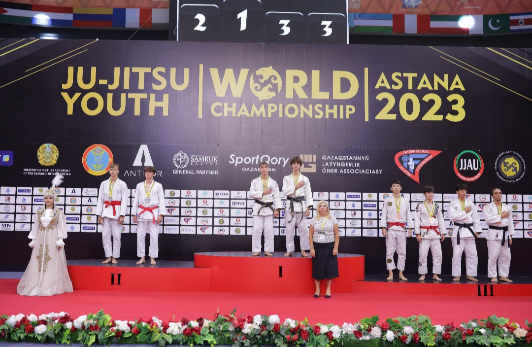 Χρυσός ο πρωταθλητής Ζίου Ζίτσου Κ. Μπαλάσκας στο Καζακστάν