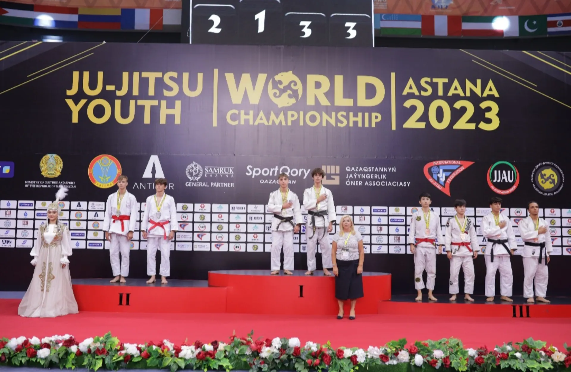 Χρυσός ο πρωταθλητής Ζίου Ζίτσου Κ. Μπαλάσκας στο Καζακστάν