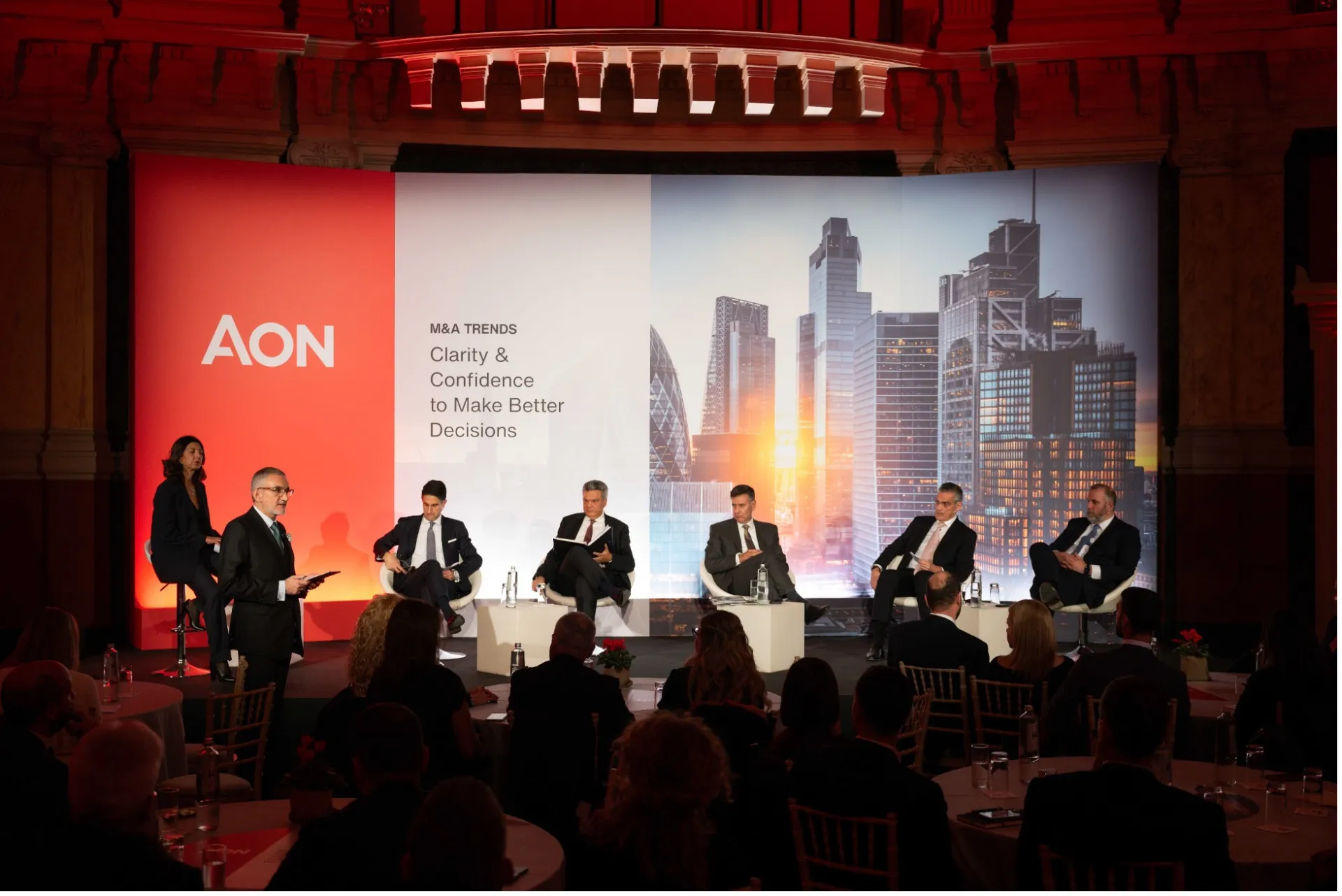 Συνδιάσκεψη Aon: Σκέψεις & προοπτικές με θέμα τις συγχωνεύσεις & τις εξαγορές