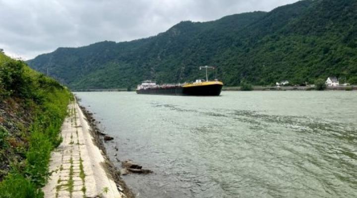 Κλειστό τμήμα του Ρήνου λόγω υψηλής στάθμης υδάτων