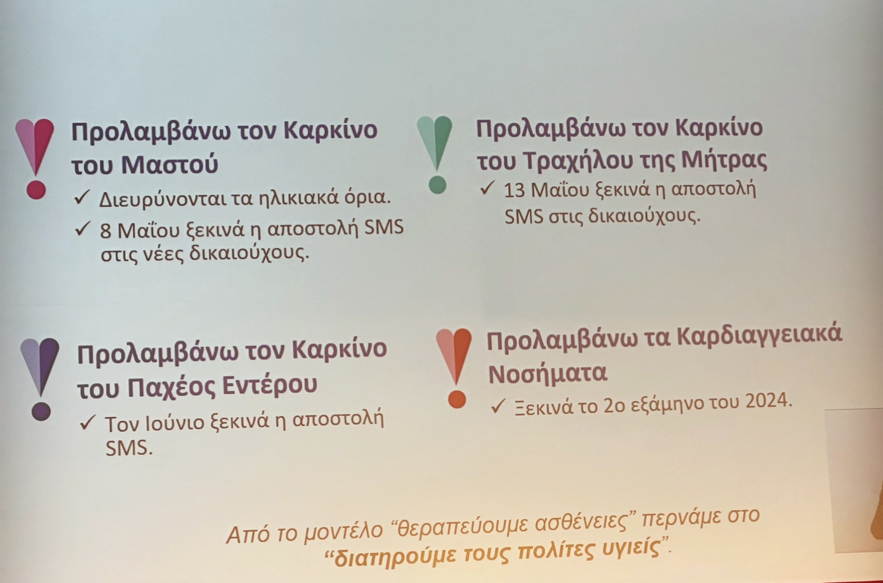 Τα 4 χρονικά ορόσημα που αλλάζουν την αντίληψη για την υγεία