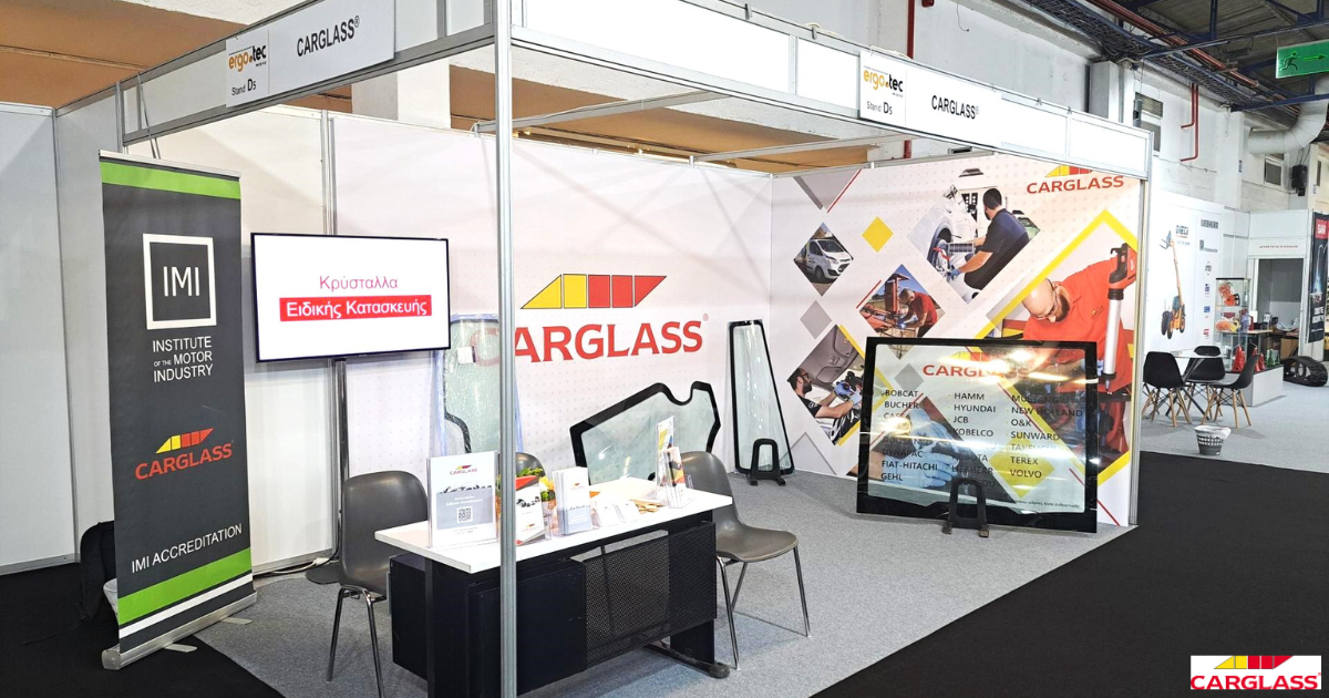Carglass® – Συμμετοχή στη Διεθνή Έκθεση ERGO.TEC / Μηχανήματα έργων