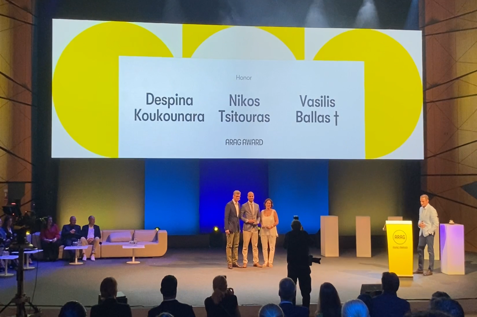 Tο ARAG International Award of Honor απονέμεται στην ARAG Hellas