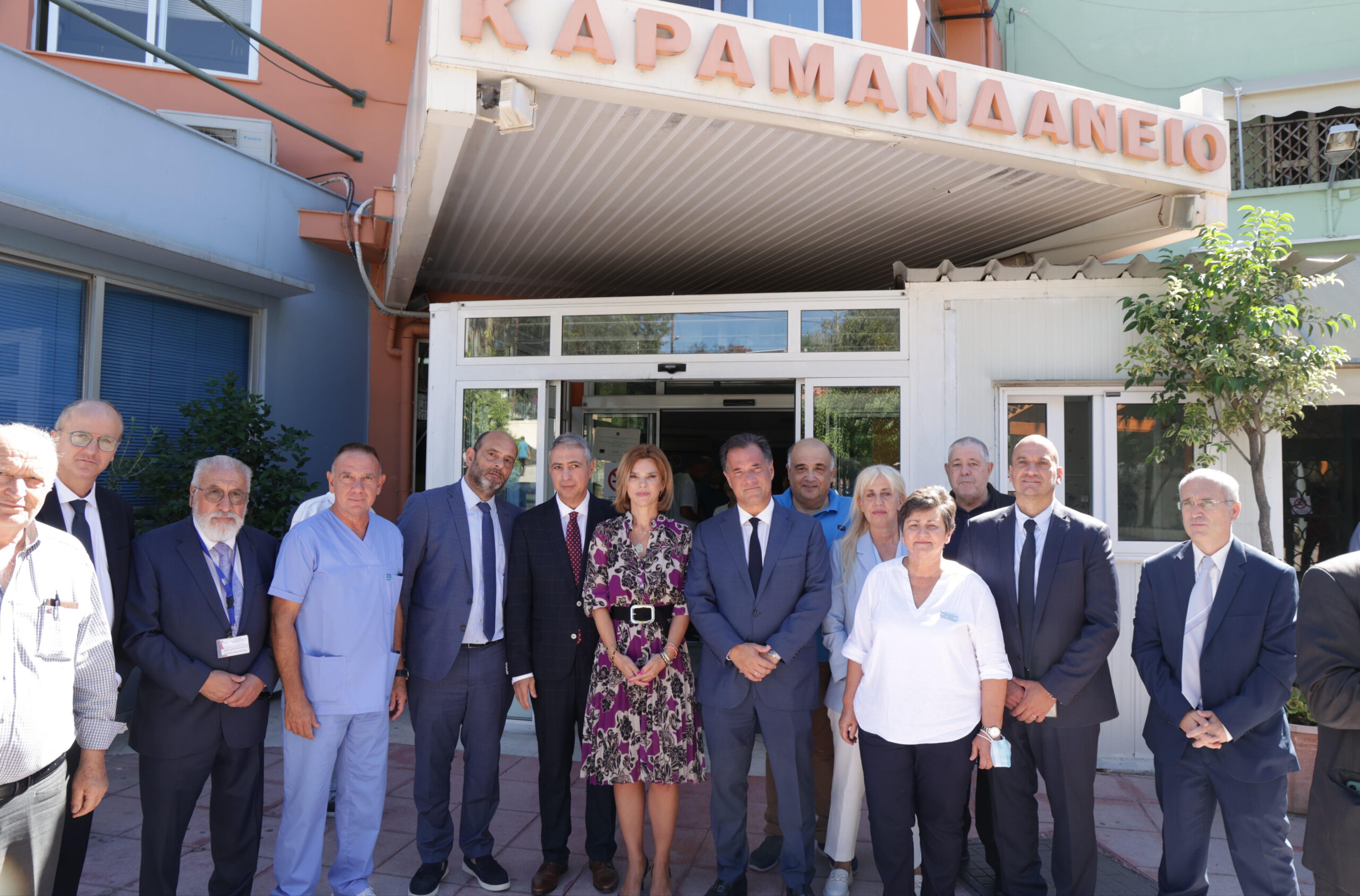 Επίσκεψη του Υπ. Υγείας σε Πανεπιστημιακό Νοσοκομείο Πατρών και Καραμανδάνειο