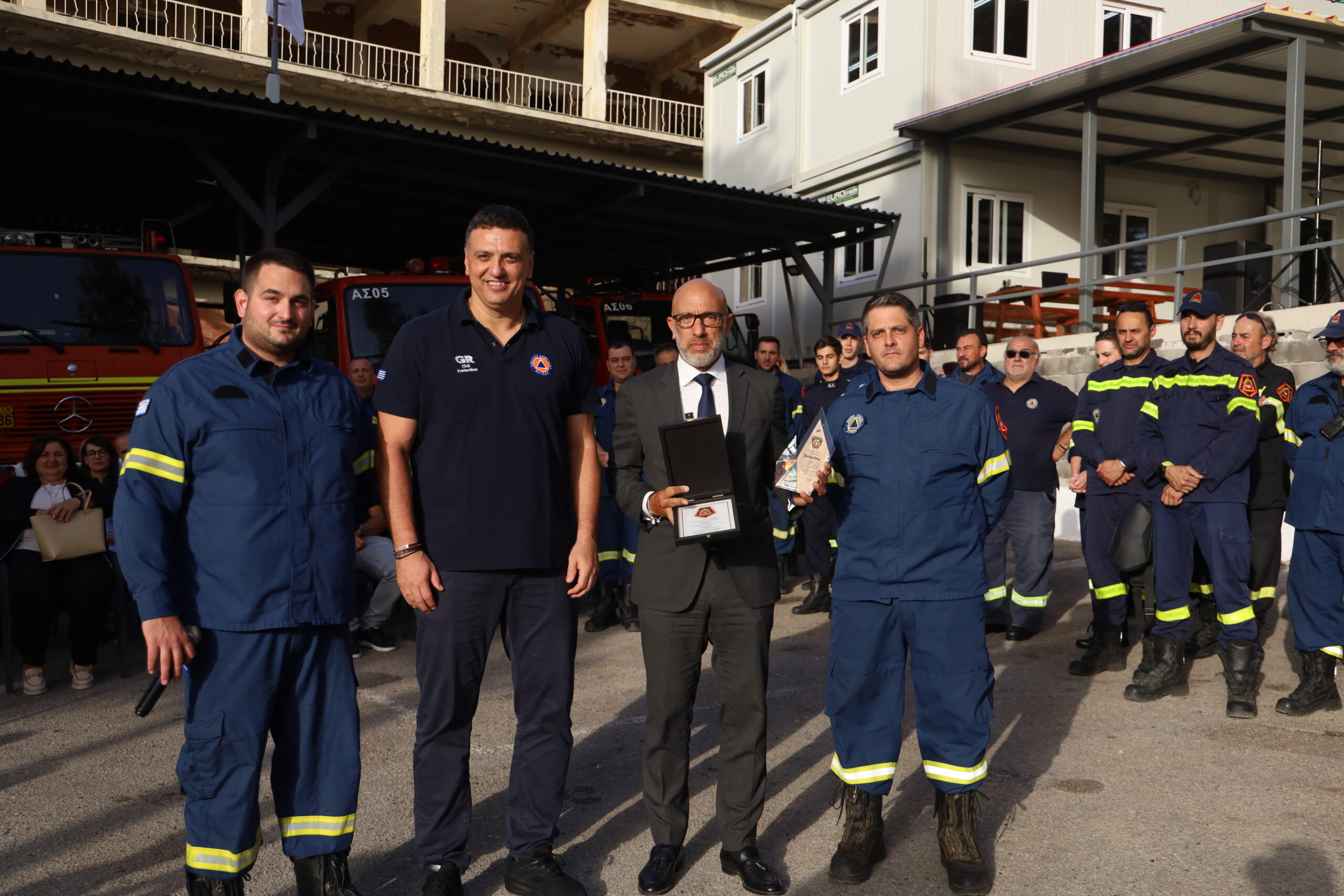 Η Deloitte και η Maxima Insurance ενισχύουν το έργο του Συλλόγου Εθελοντών Πολιτικής Προστασίας Α. Στεφάνου