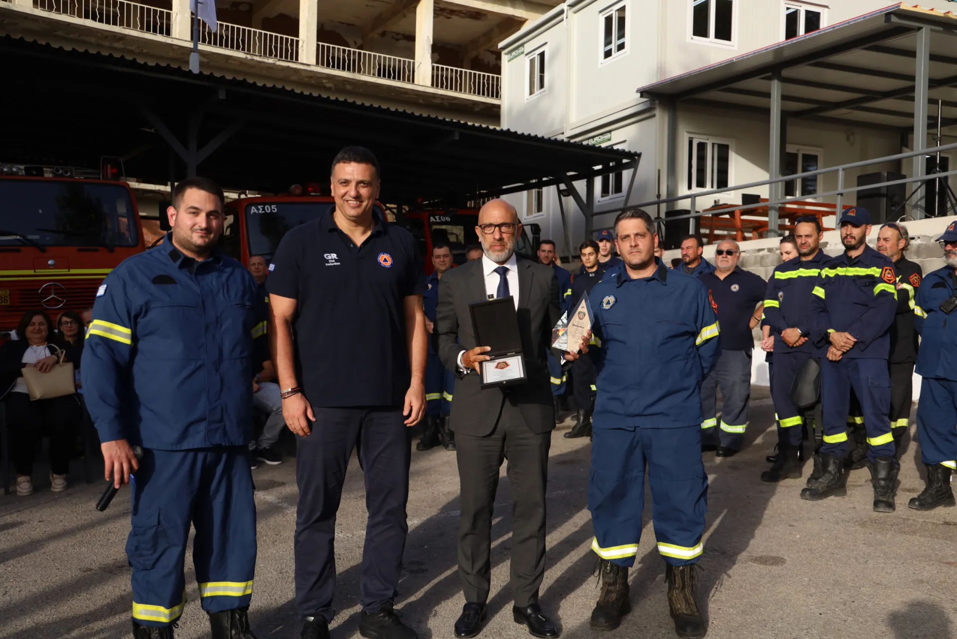 Η Deloitte και η Maxima Insurance ενισχύουν το έργο του Συλλόγου Εθελοντών Πολιτικής Προστασίας Α. Στεφάνου