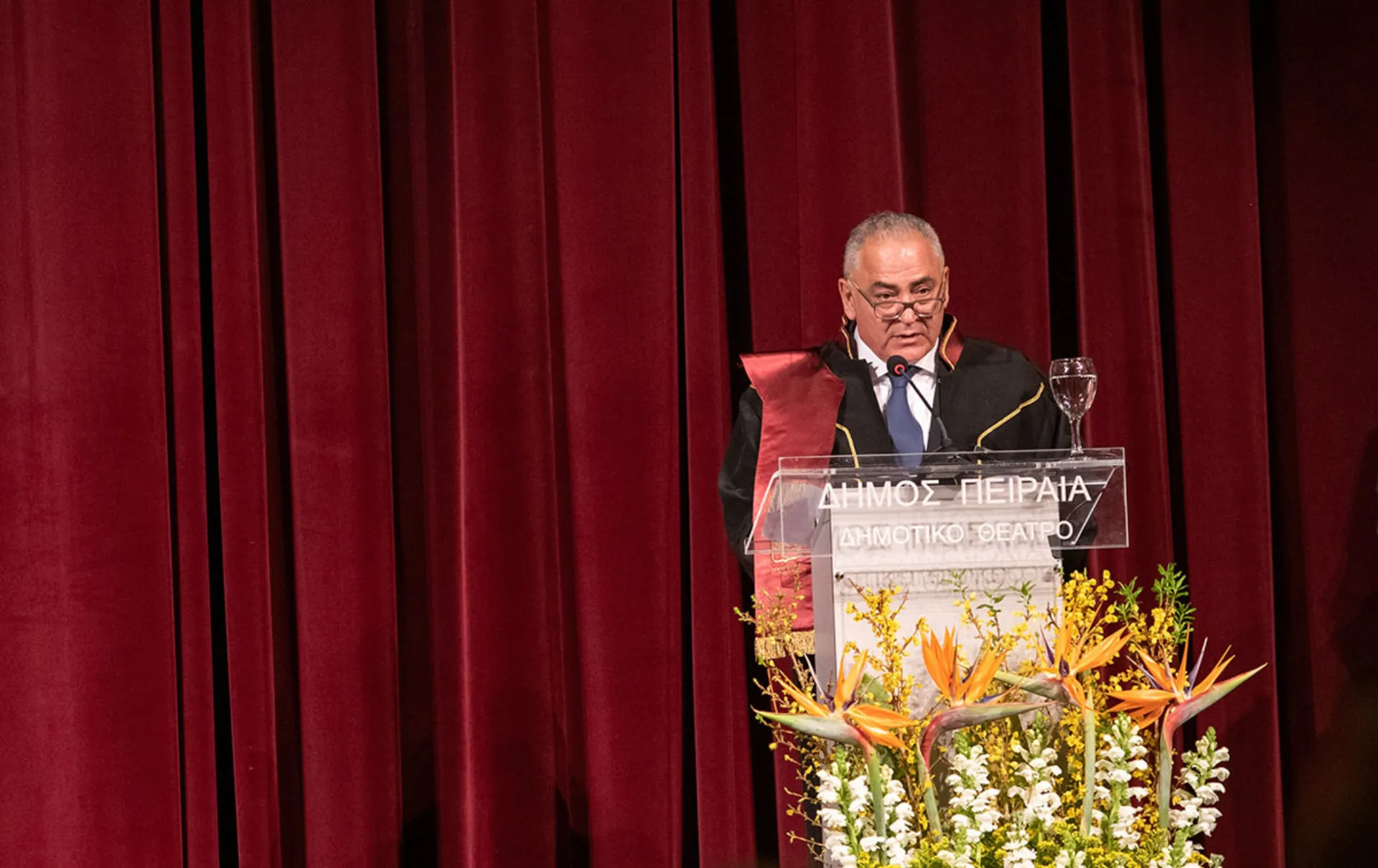 Για 2η φορά επίτιμος Διδάκτορας ο Γ. Χατζηθεοδοσίου