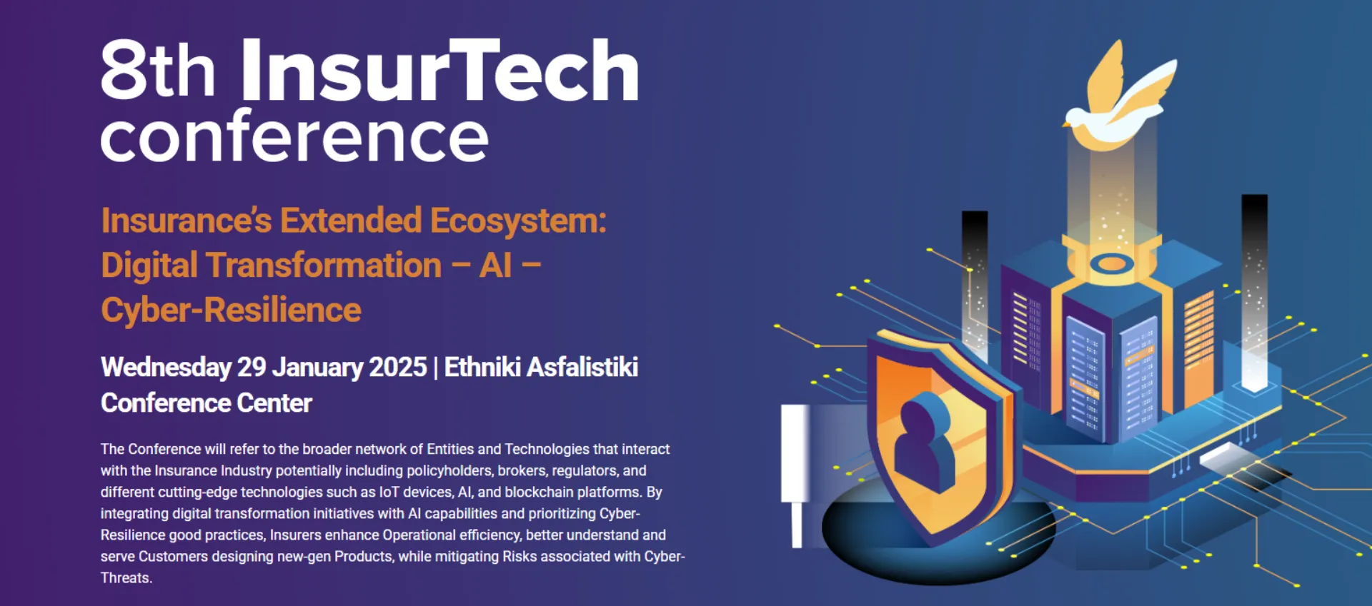 Σήμερα ανοίγει τις πύλες του το 8ο Insurtech Conference