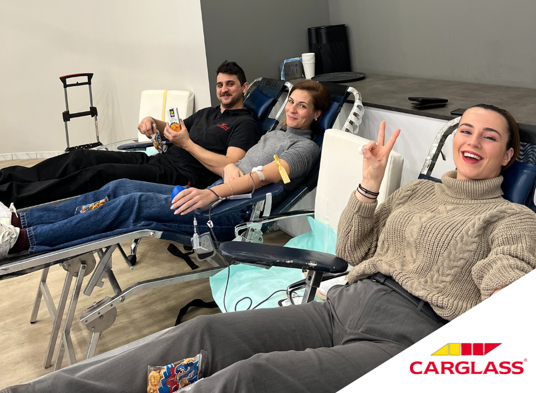 Carglass®: Δέσμευση στην κοινωνική προσφορά μέσω της Ετήσιας Εθελοντικής Αιμοδοσίας