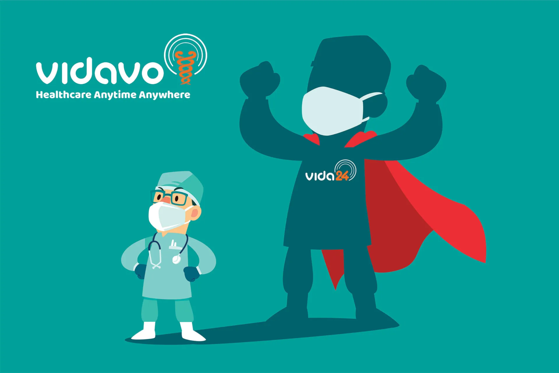 Σύμπραξη VIDAVΟ & INFOTRUST με έμφαση στην πλατφόρμα υγείας Vida24©