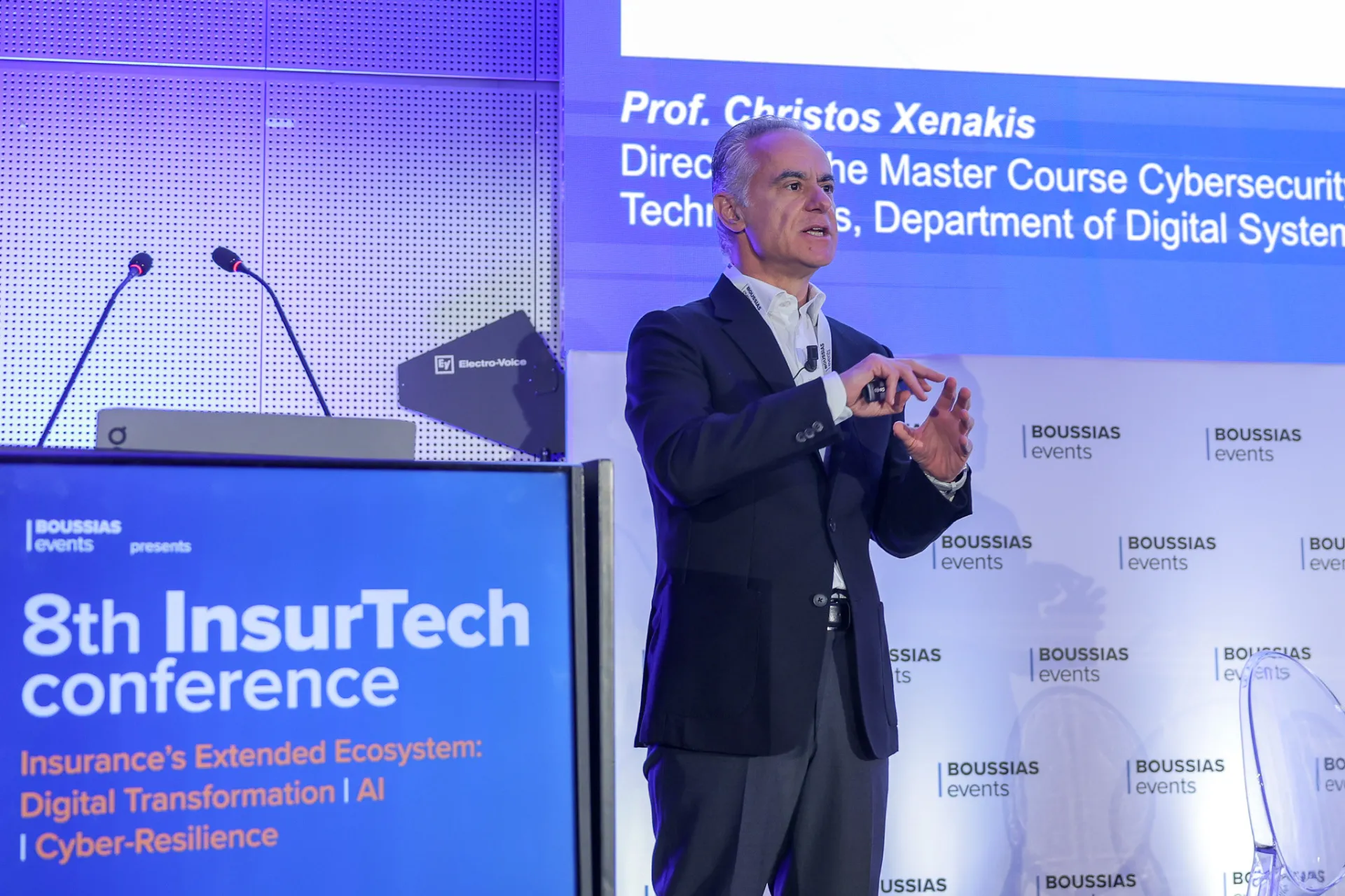 Χ. Ξενάκης: «Η ασφαλιστική αγορά για την κυβερνοασφάλεια θα αυξάνεται ετησίως κατά 25% στα επόμενα χρόνια»