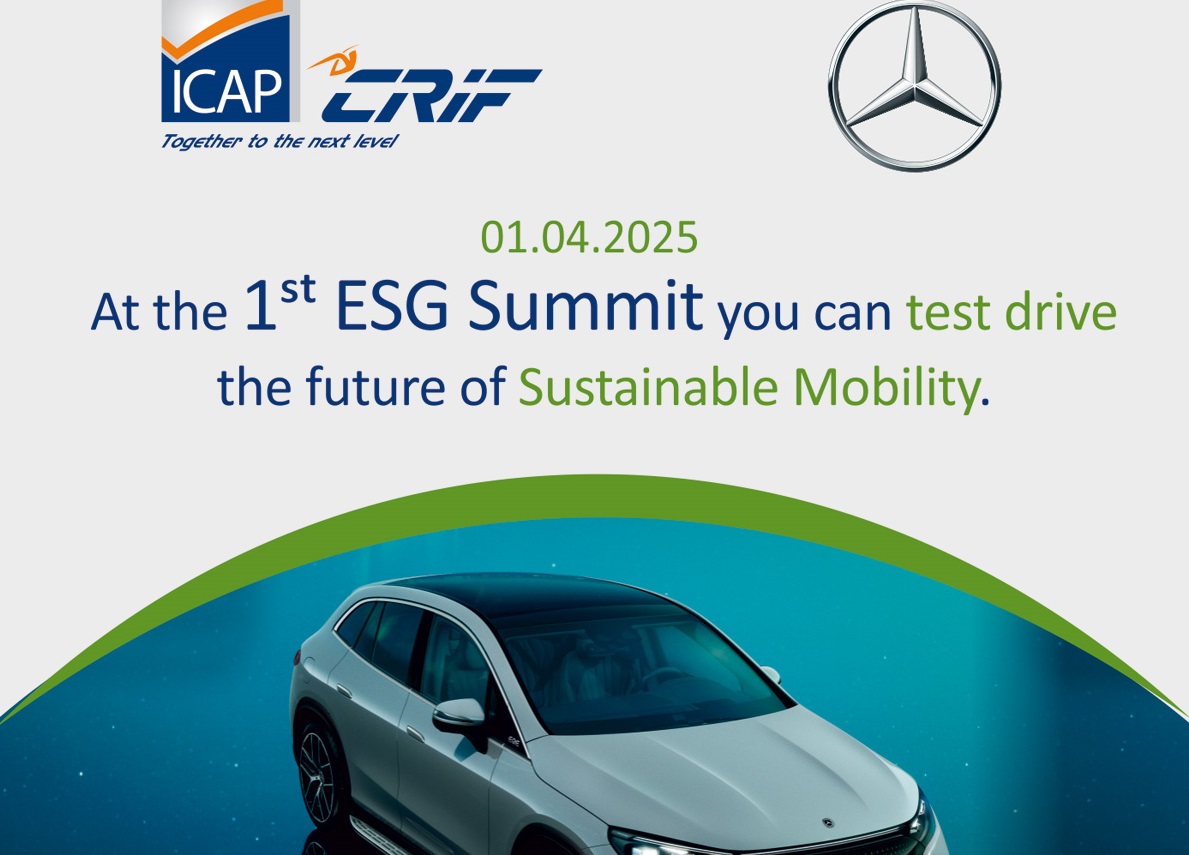 1st ESG SUMMIT ICAP CRIF: Εμπειρία Test Drive Ηλεκτρικών Αυτοκινήτων