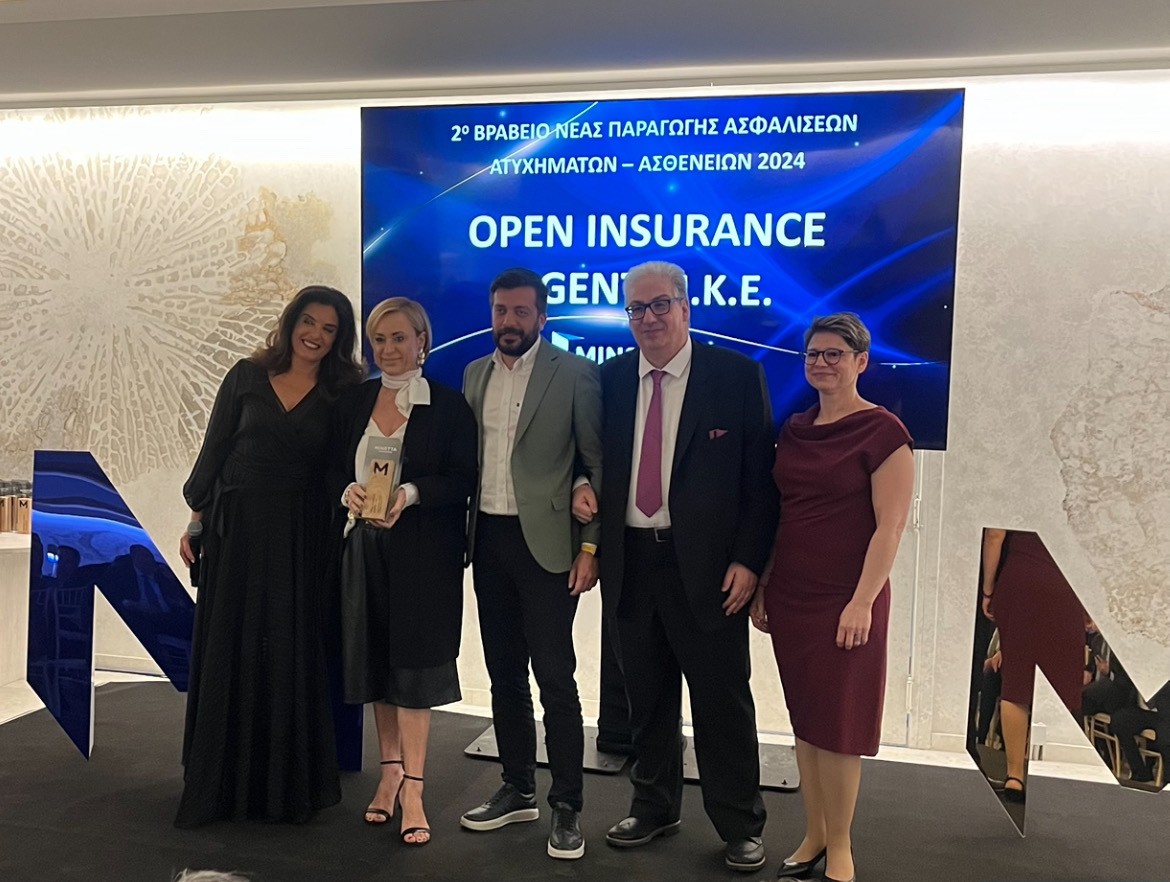 Διπλή βράβευση από τη ΜΙΝΕΤΤΑ για την OPEN INSURANCE AGENTS