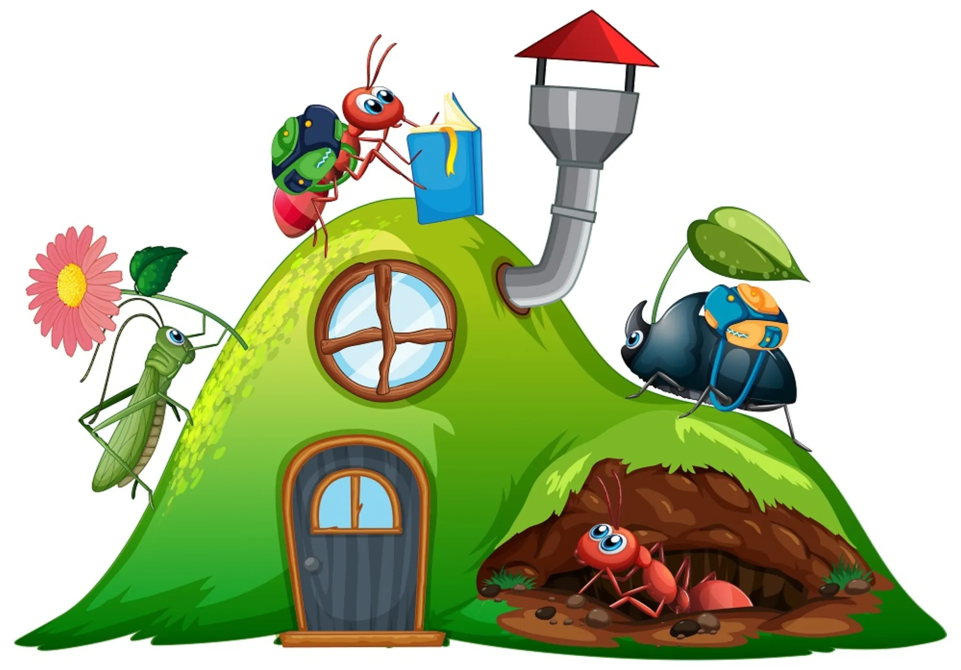 Το μυρμήγκι και η ακρίδα! Μια παραβολή για τους Κινδύνους του Κυβερνοχώρου και την σημασία της πρόληψης