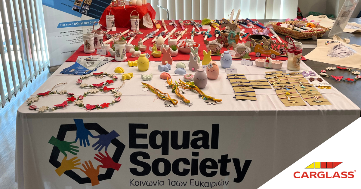 Carglass® – Πασχαλινό Bazaar από τον οργανισμό «Equal Society»
