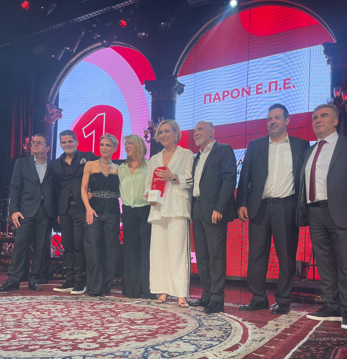 ΠΑΡΟΝ: Βραβεύσεις και Διακρίσεις από την Eurolife FFH