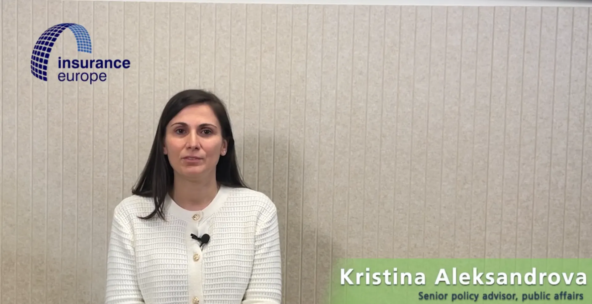 Insurance Europe: Γιατί είναι σημαντική η αναθεώρηση της Solvency II; (video)