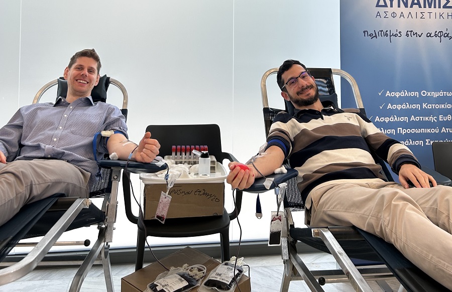 Η δύναμη της προσφοράς: Εθελοντική αιμοδοσία από τη ΔΥΝΑΜΙΣ