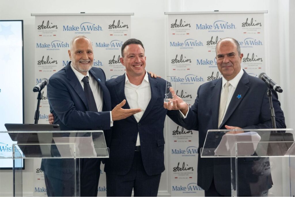 Στο Μονακό Sir St. Haji-Ioannou, Κ. Αντωνόπουλος και Luciano Manzo στηρίζοντας το Make-A-Wish             