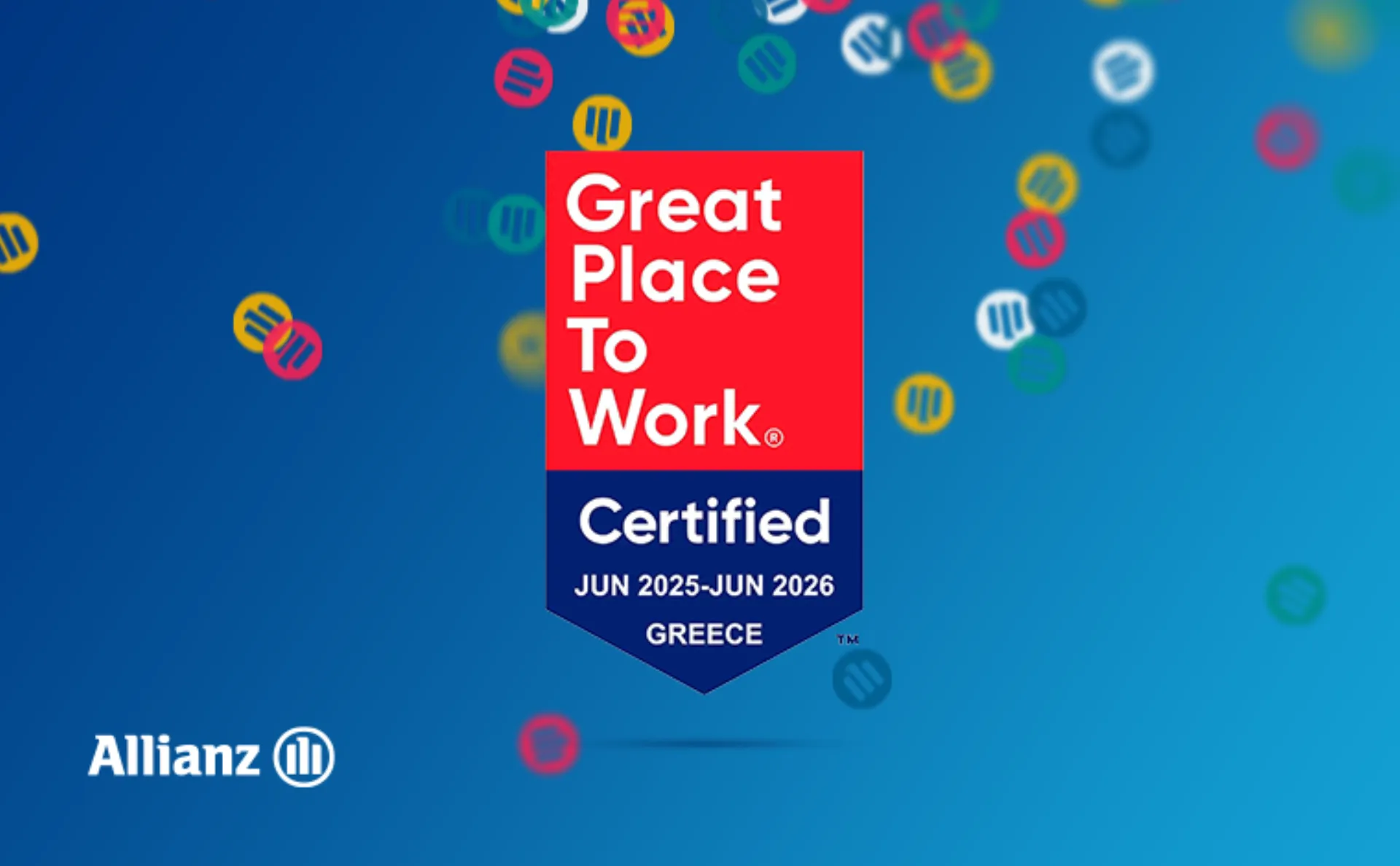 Η Allianz πιστοποιείται ως Great Place Τo Work® – Certified