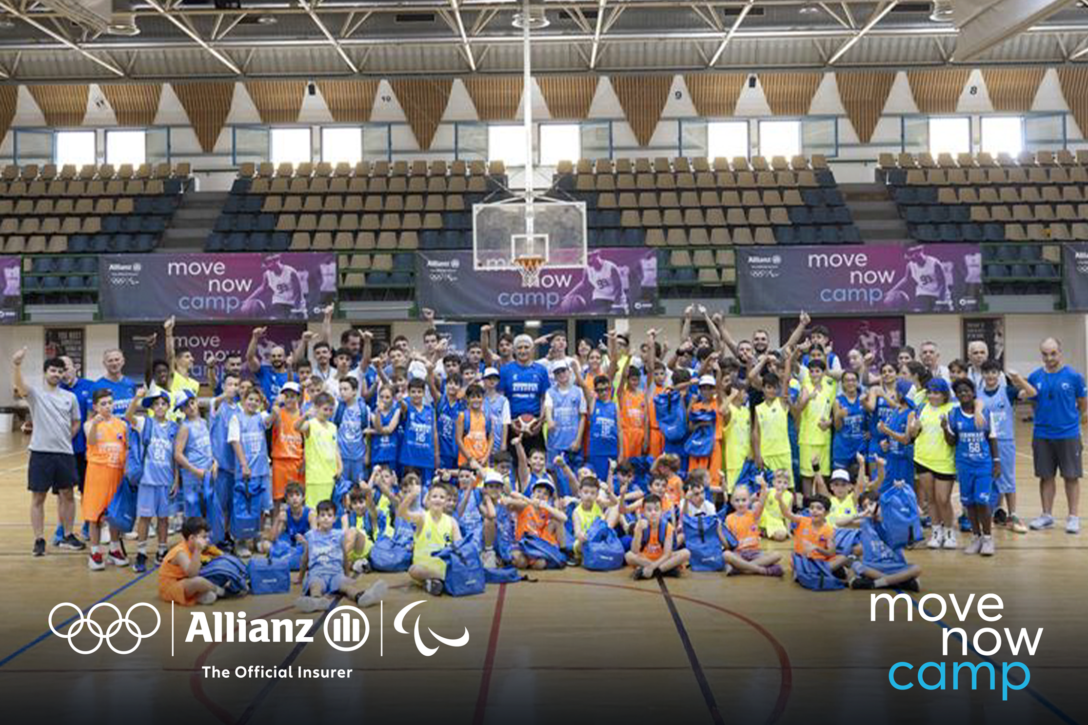 Allianz και Giannakis Academy συνεργάστηκαν με απόλυτη επιτυχία για το φετινό MoveNow Basketball Camp