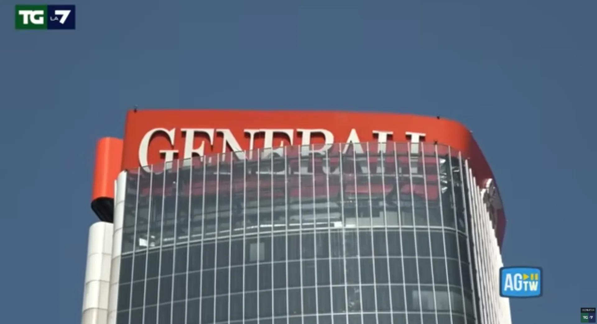 “Ασφαλίστηκε” η αποκολλημένη πινακίδα στο κτίριο της Generali στο Μιλάνο