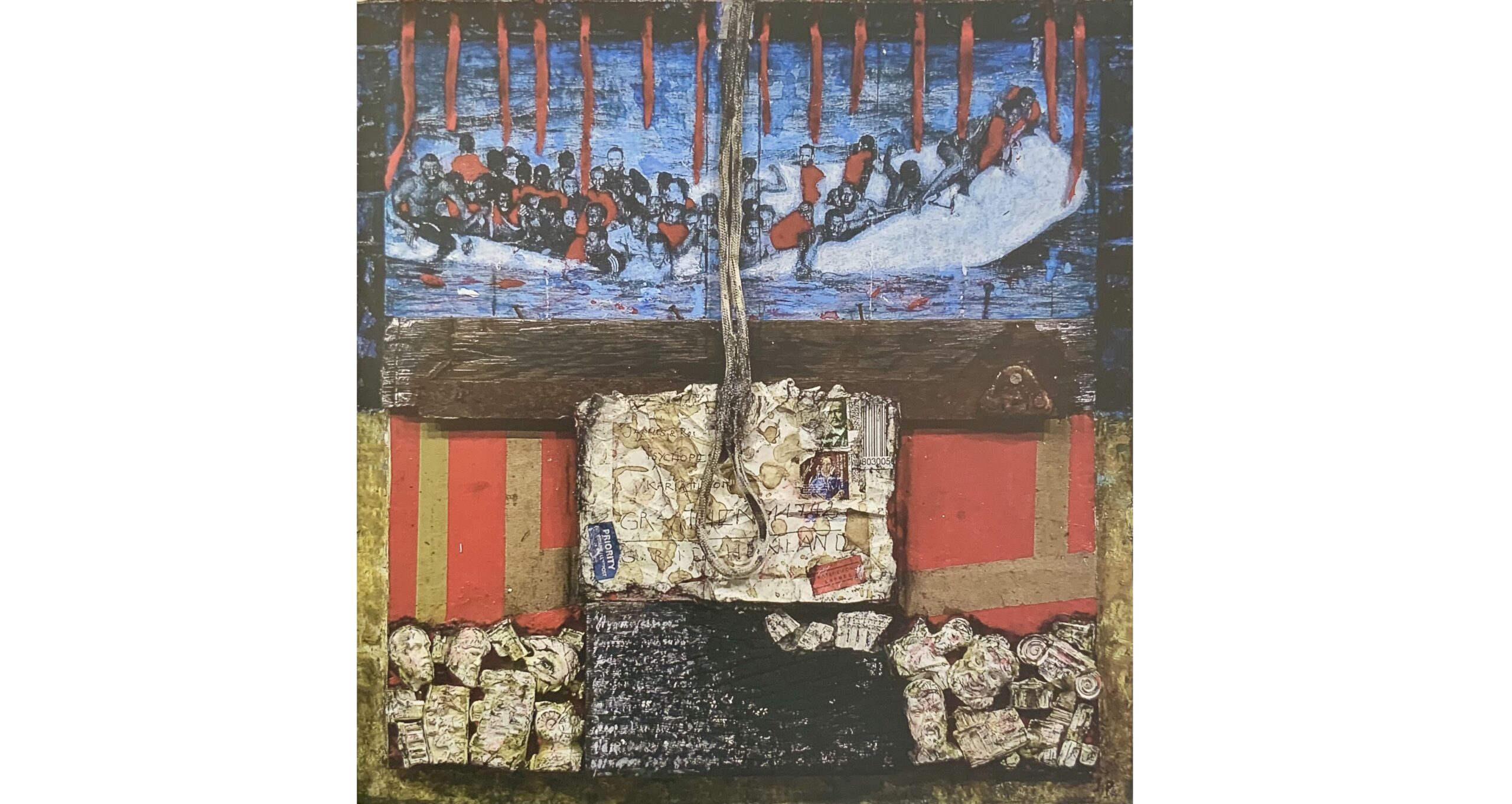 Τα εικαστικά ανεπίδοτα γράμματα του Γιάννη Ψυχοπαίδη 