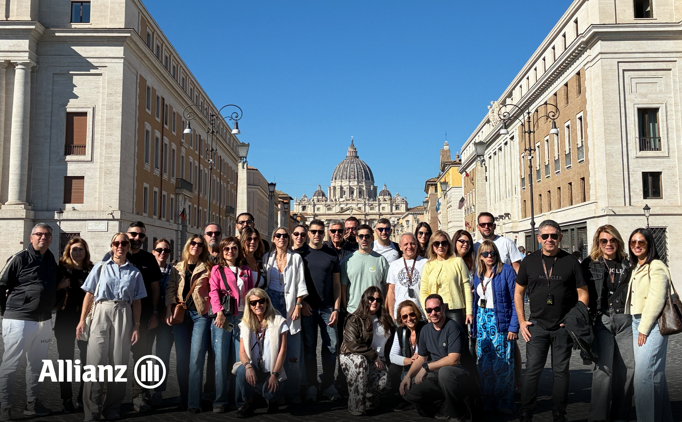 Η Allianz πραγματοποίησε ταξίδι επιβράβευσης Συνεργατών στη Ρώμη