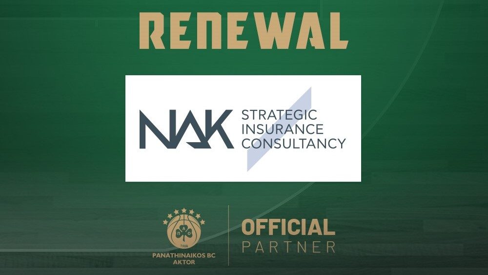 Η ΚΑΕ Παναθηναϊκός ανανέωσε τη χορηγική συνεργασία με τη ΝΑΚ – ΕΥΡΩΠΗ HOLDINGS
