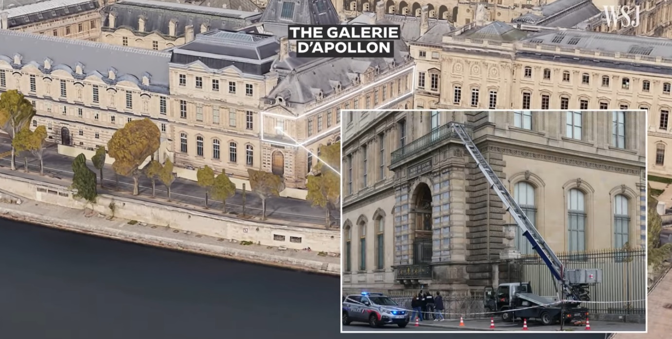 Ανασφάλιστα τα κλοπιμαία 88 εκατ. ευρώ στο Λούβρο