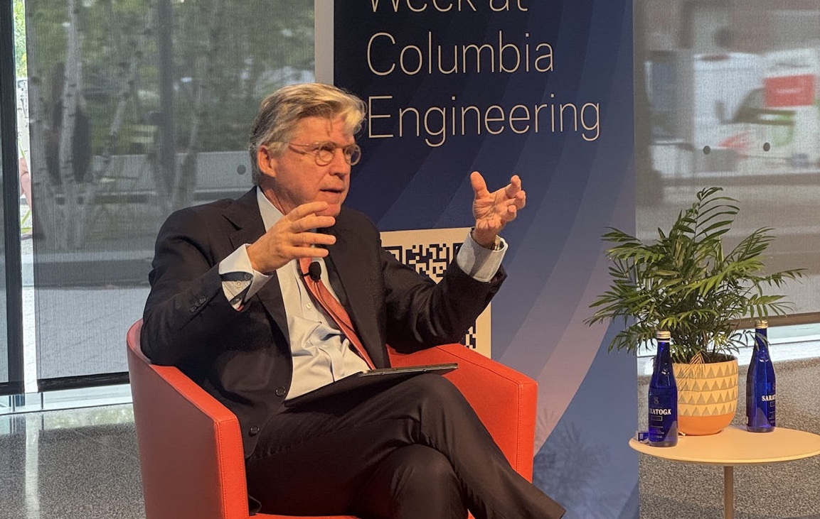 Ο Α. Σαρρηγεωργίου στο Columbia, για την ασφάλιση, την ΑΙ και την ανθεκτικότητα
