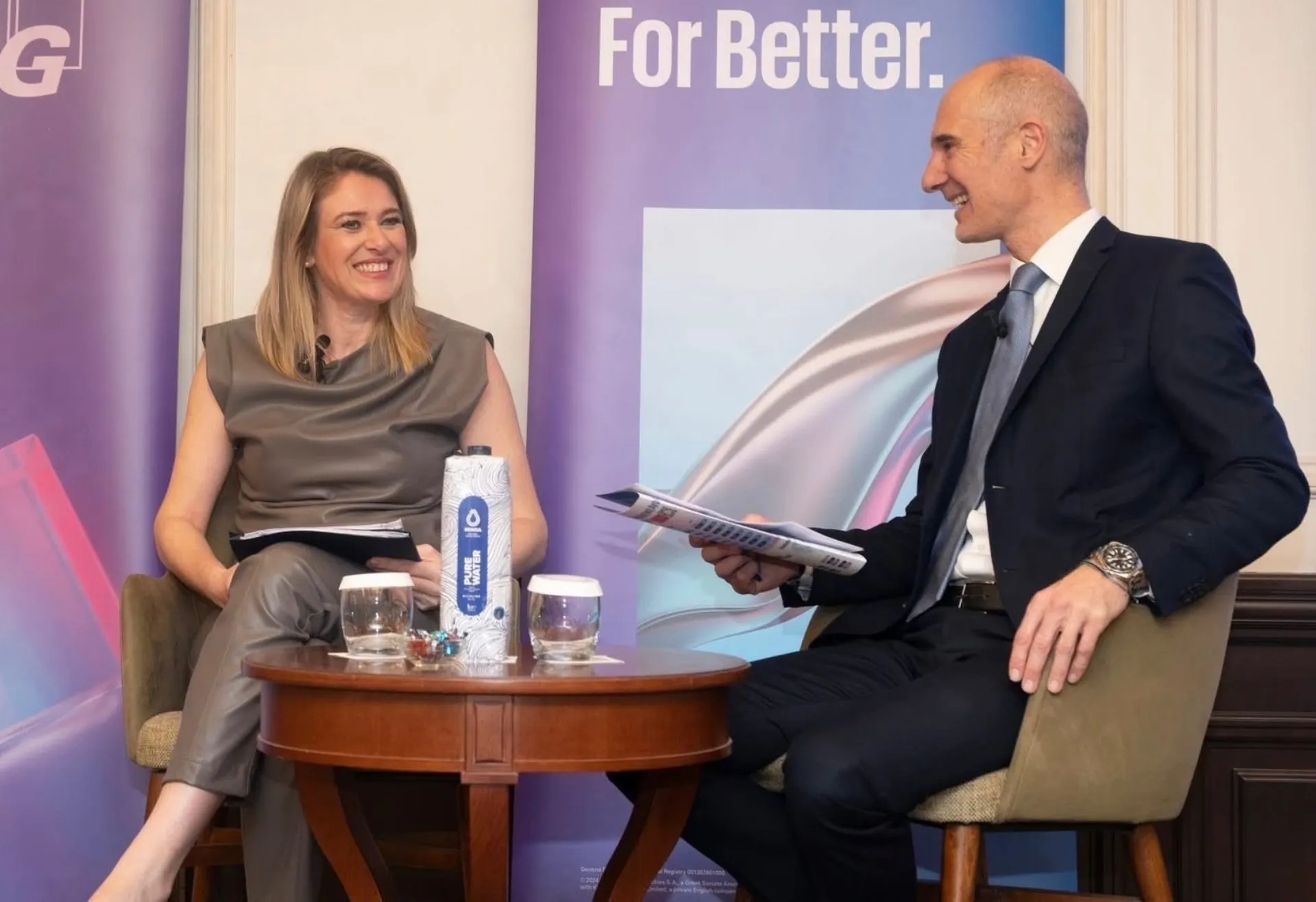 Η Υφυπουργός Εργασίας & Κοινωνικής Ασφάλισης στην εκδήλωση της KPMG για το μέλλον της ασφάλισης στην Ελλάδα