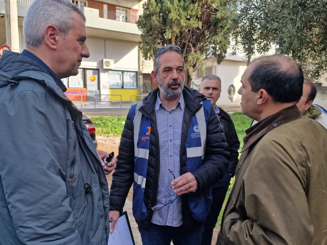 Καταγραφή των ζημιών από το κύμα κακοκαιρίας «BYRON»