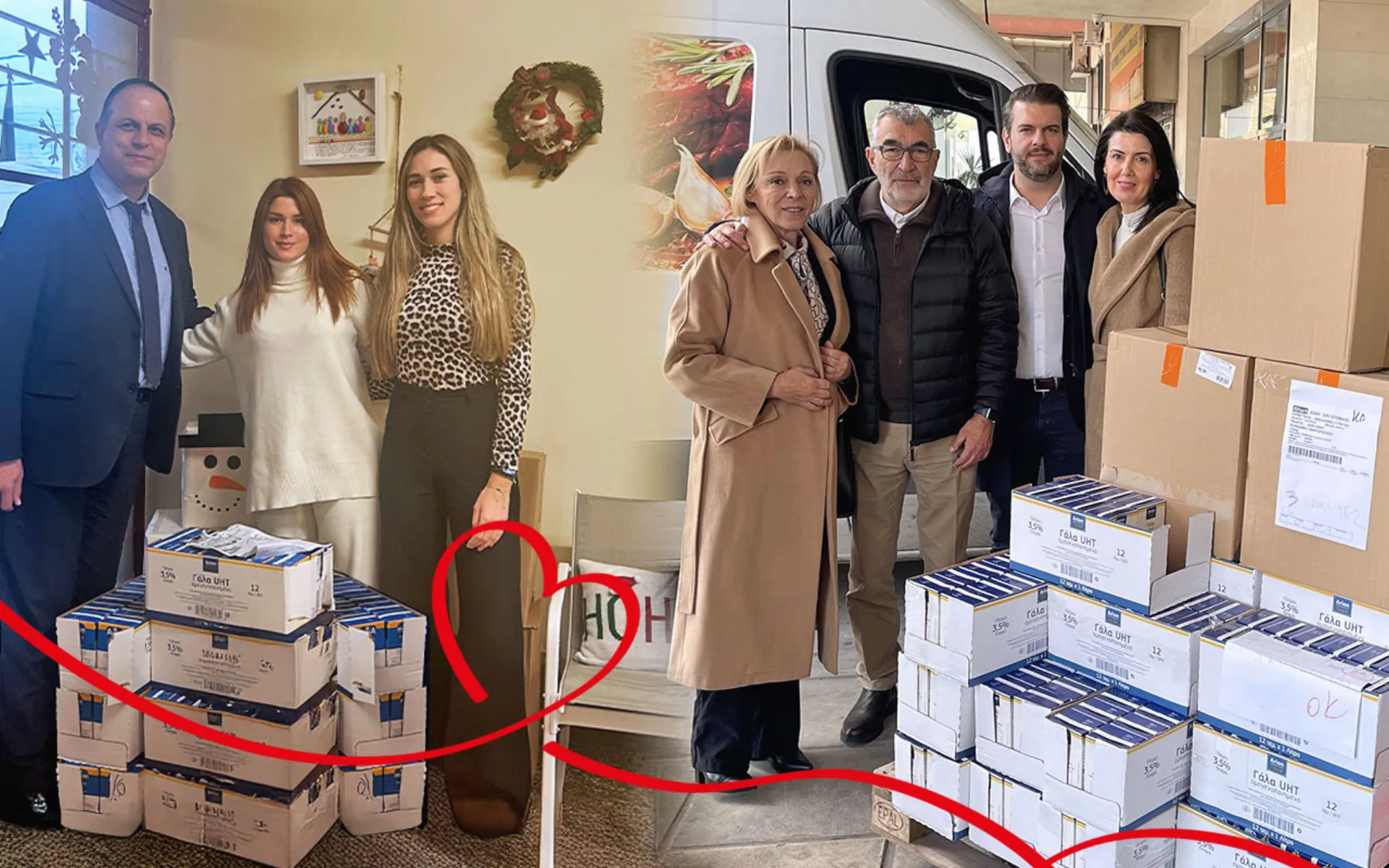 INTERLIFE: Δωρεά 1,5 τόνου τροφίμων σε Κοινωφελείς Φορείς