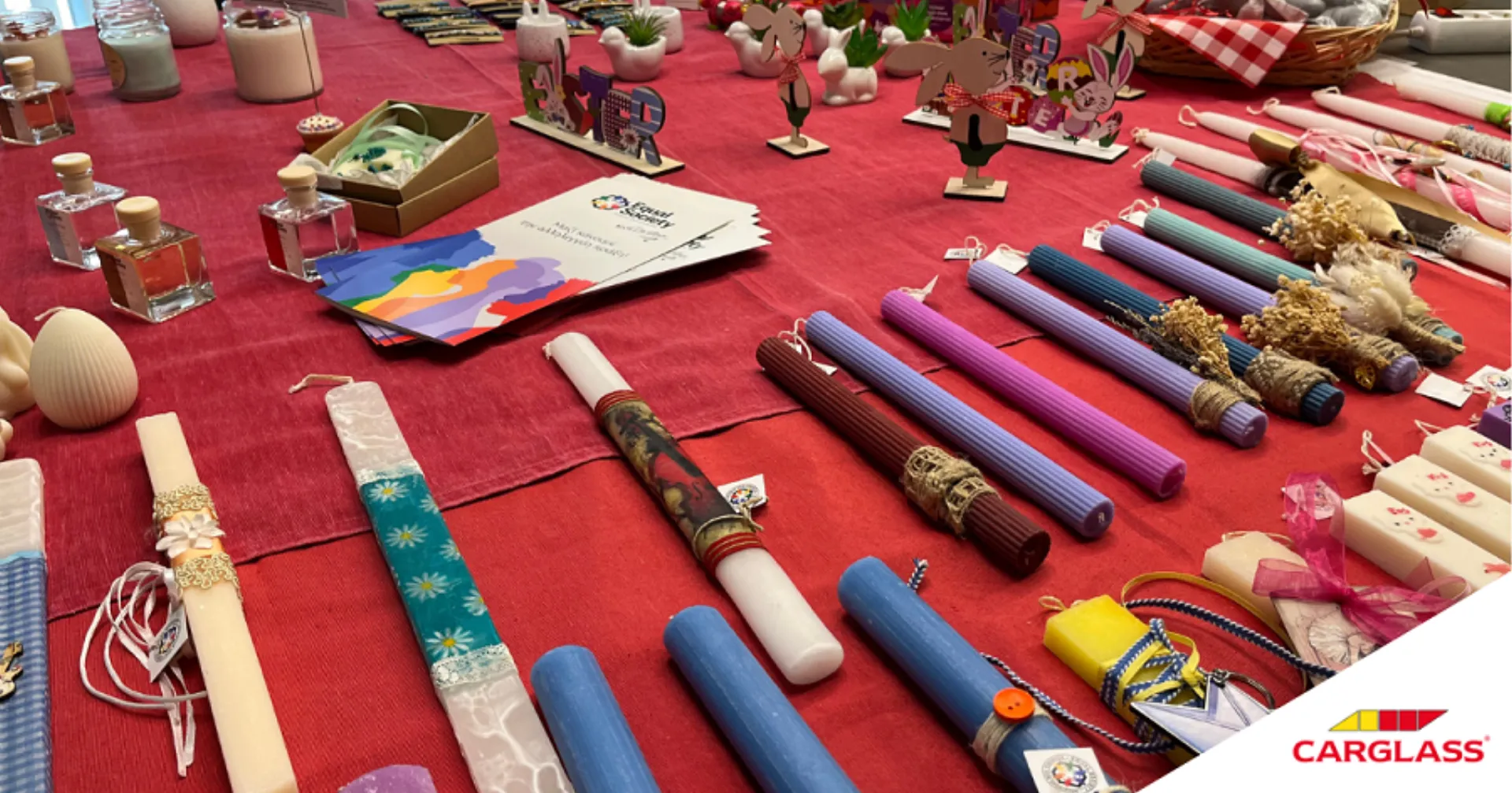 Carglass® – Πασχαλινό Bazaar σε συνεργασία με τον οργανισμό «Equal Society»