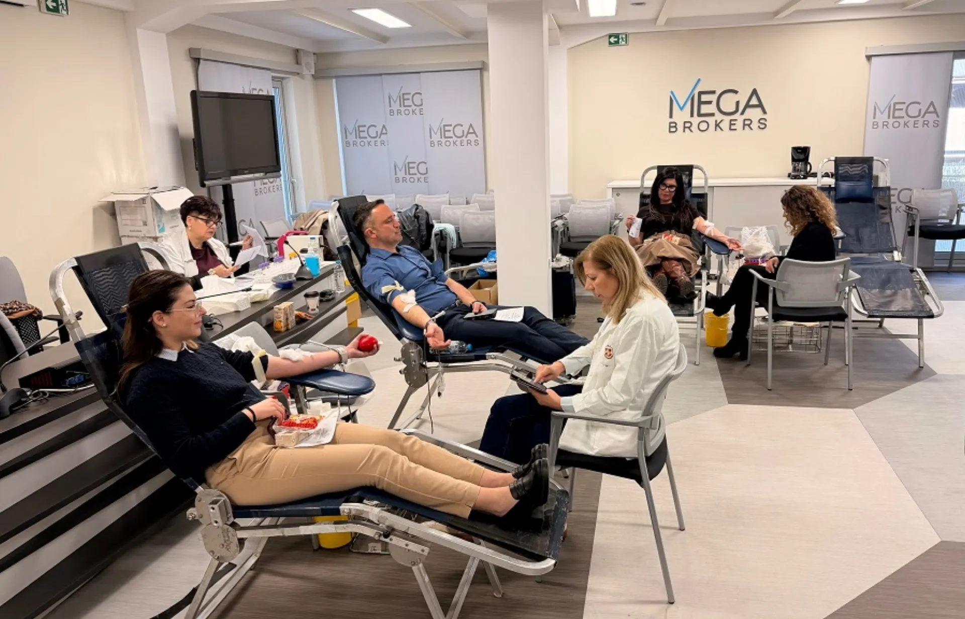 Εθελοντική αιμοδοσία της MEGA BROKERS: Μια πράξη προσφοράς και ζωής